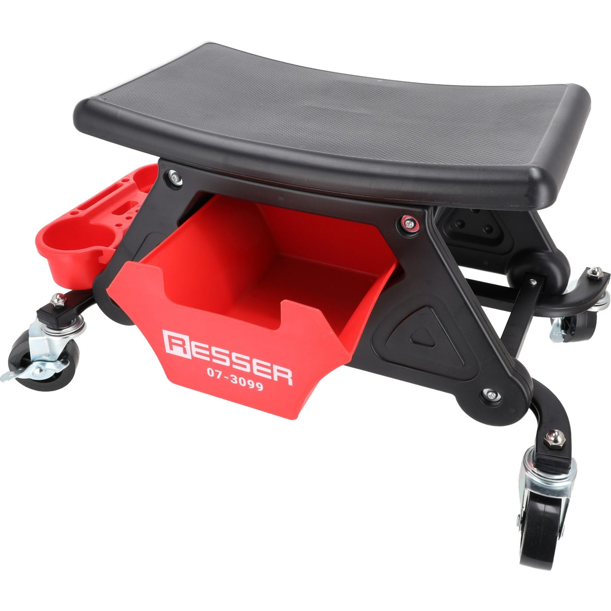 Workshop stool on 360° wheels, 135 kg, Resser 07-3099