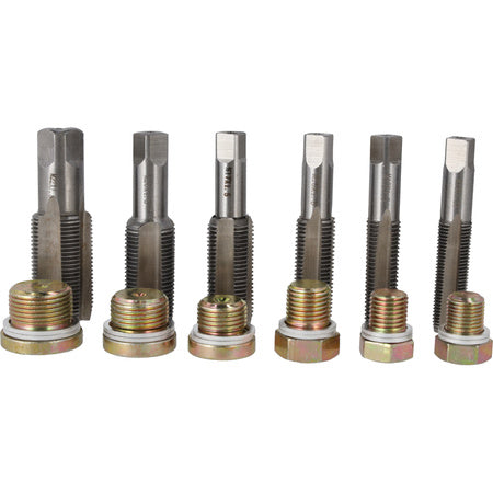 114-piece oil plug thread repair kit