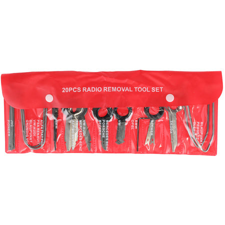 20-piece radio removal kit