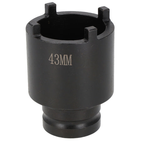 9-piece socket set for slotted nuts