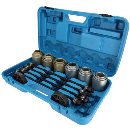 Control arm bushing puller M10-M16, 26-piece set