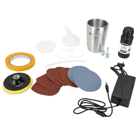 Headlight restoration kit for M10 drill, 24 pieces