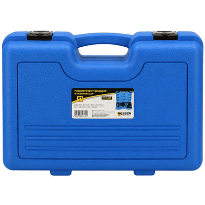 Pneumatic injector puller with adapters, 21-piece set