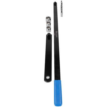 Tool for removing and replacing V-belts 8 pieces