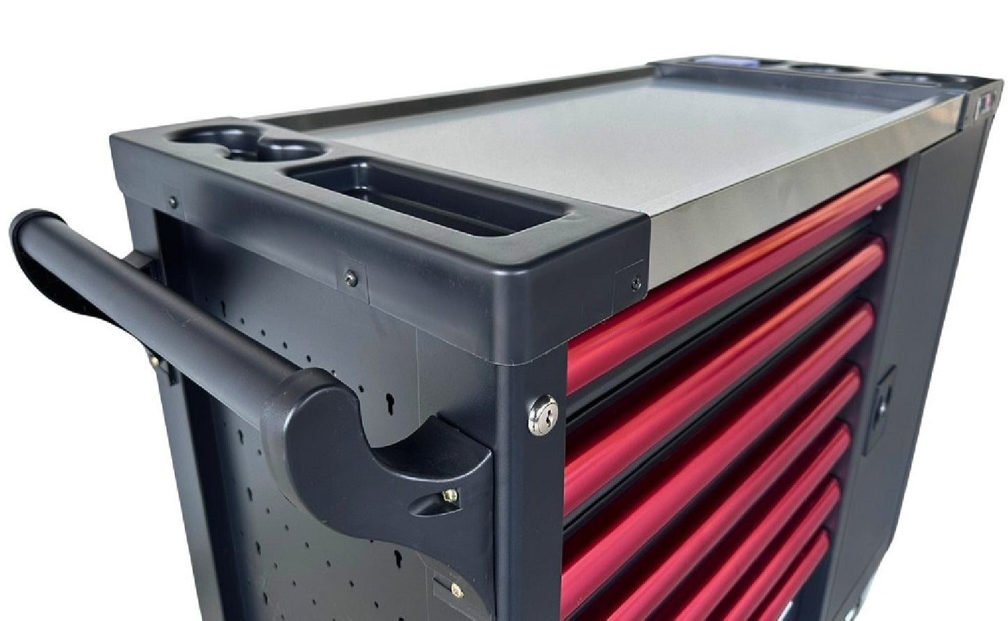 Инструментальная тележка Everforce - 7 ящиков, 7 полных ящиков, 226 предметов, 04-1010, купить в Риге