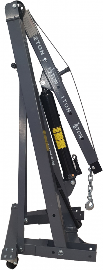 EVO-2T Folding engine crane - winch EVOLUTION 2000kg.