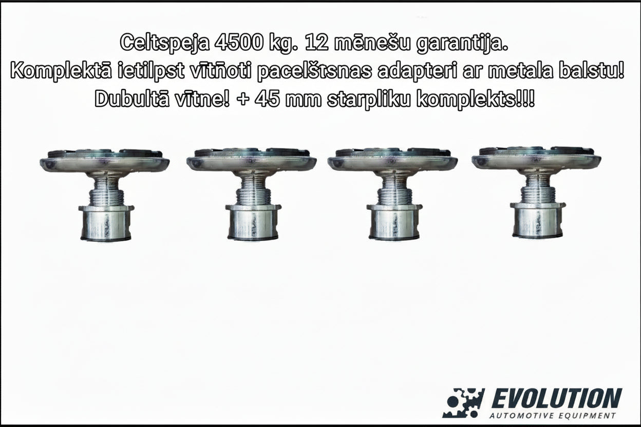 EVO-45 2 statņu pacēlājs 4500 kg EVOLUTION/230/400V
