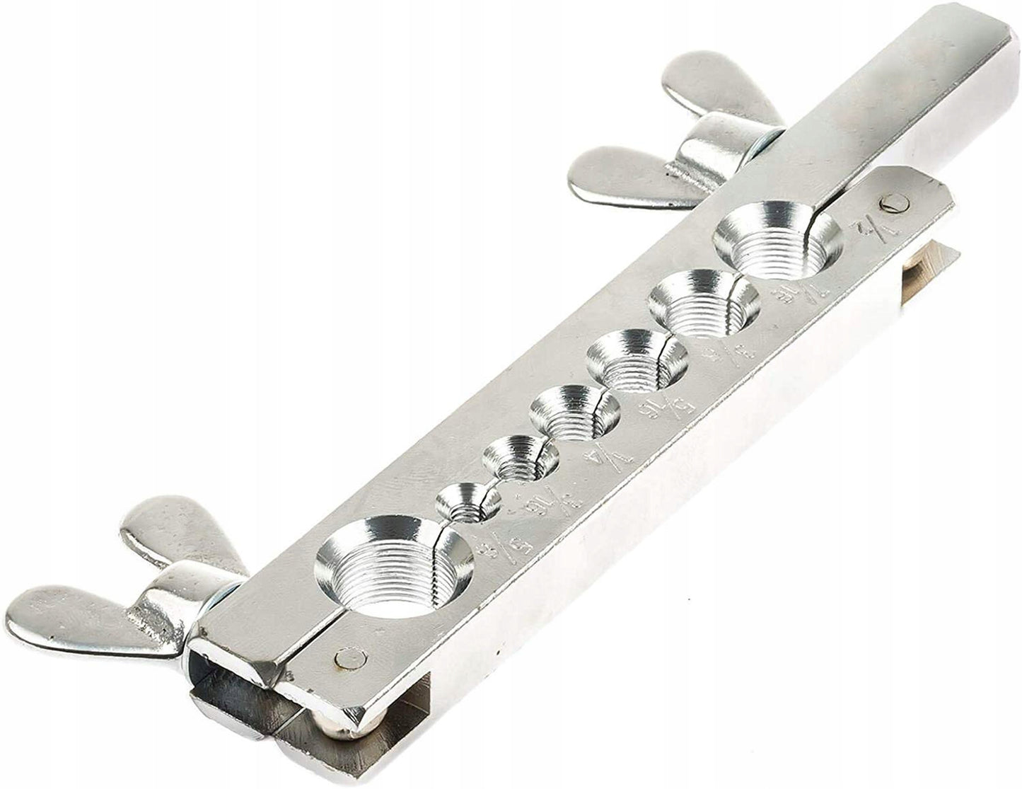 The SATRA S-7DFT set is a professional kit designed for precise cutting and flaring of copper, brass, and thin-walled aluminum tubing. This tool is ideal for repairing automotive brake lines, fuel systems, and hydraulic installations.