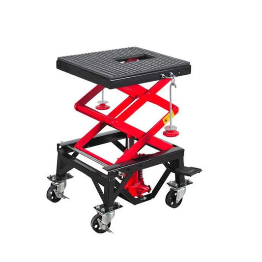 Hidrauliskais statīvs motocikliem līdz 135 kg ar pedāli 03-1341