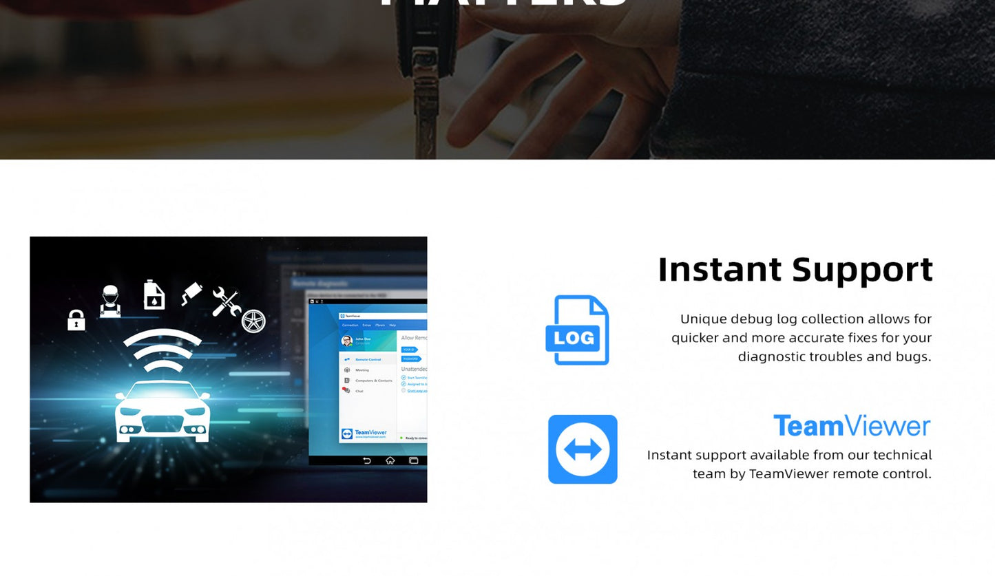 i80TS+TPMS Премиальная диагностическая платформа Foxwell