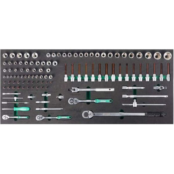 Jungwille Tool Trolley Nurburgring - 9 Drawers Filled with 248 Tools