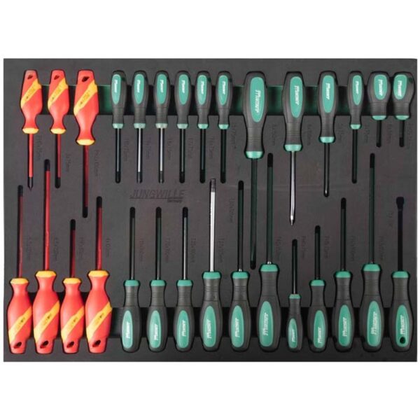 Jungwille Tool Trolley Nurburgring - 9 Drawers Filled with 248 Tools