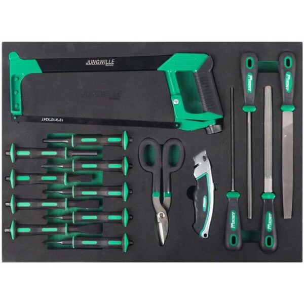 Jungwille Tool Trolley Nurburgring - 9 Drawers Filled with 248 Tools