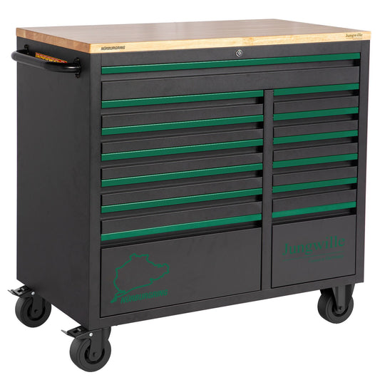 Jungwille Tool Trolley Nurburgring - 9 Drawers Filled with 248 Tools