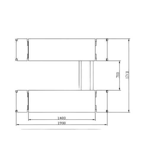 Мобильный ножничный подъемник JH-3500SE с автоматическими фиксаторами.