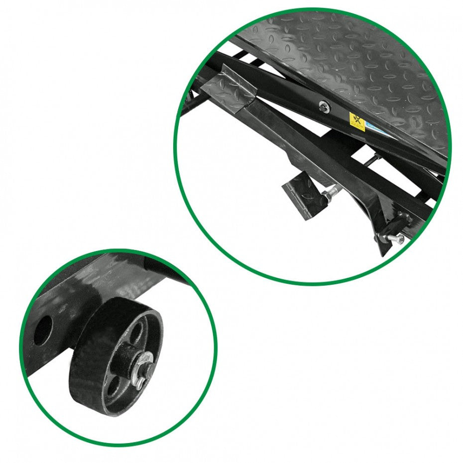 Motorcycle hydraulic table - platform up to 365kg 50911