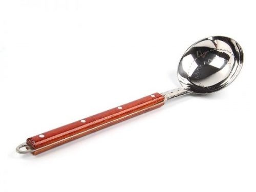 Spoon for Uzbek kazan 40 cm with wooden handle