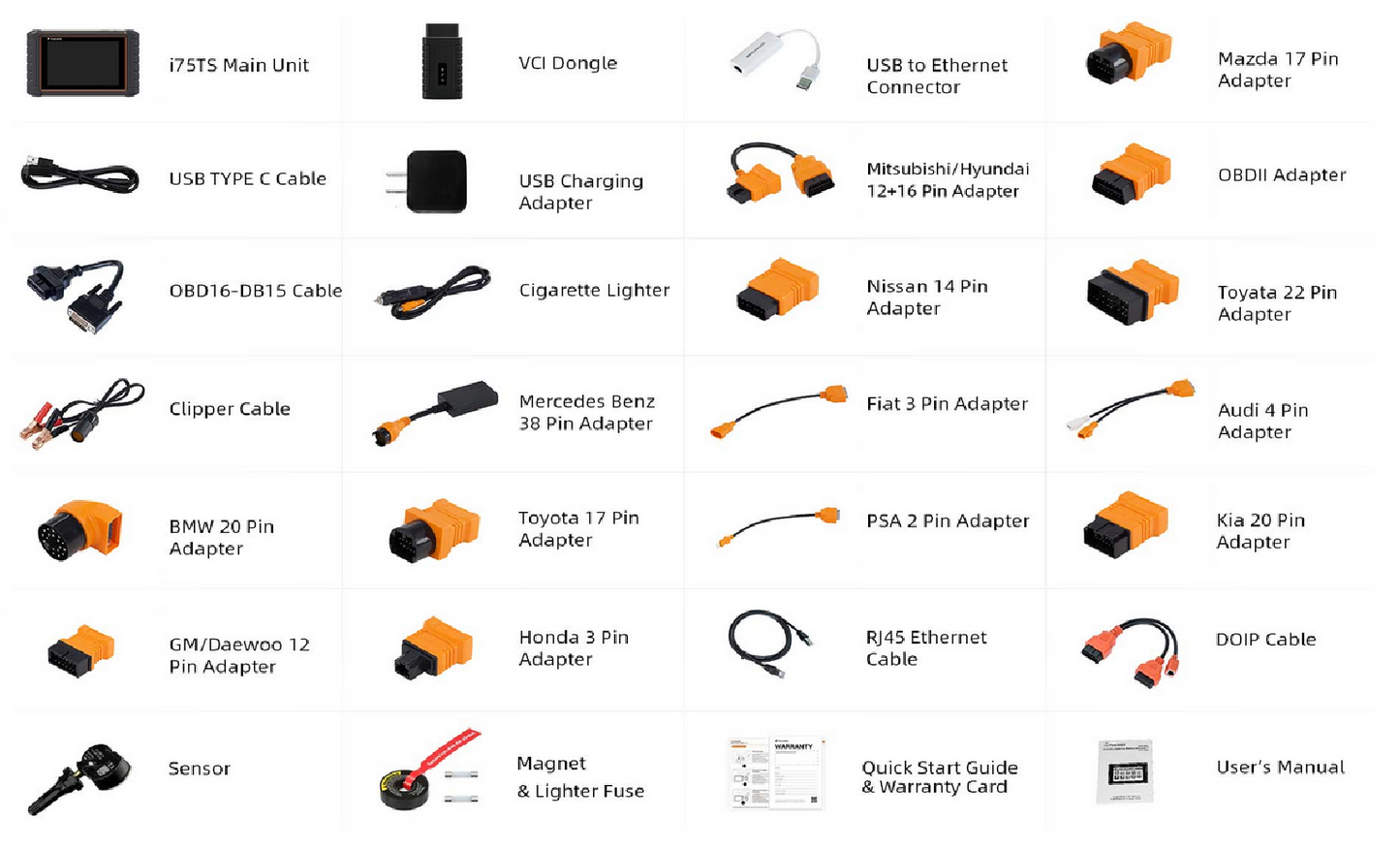 Премиальная диагностическая платформа Foxwell i75TS+TPMS