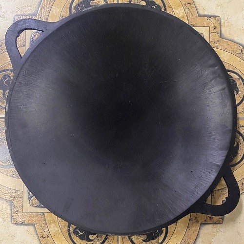 Uzbek polished frying pan (Sadž) 45cm