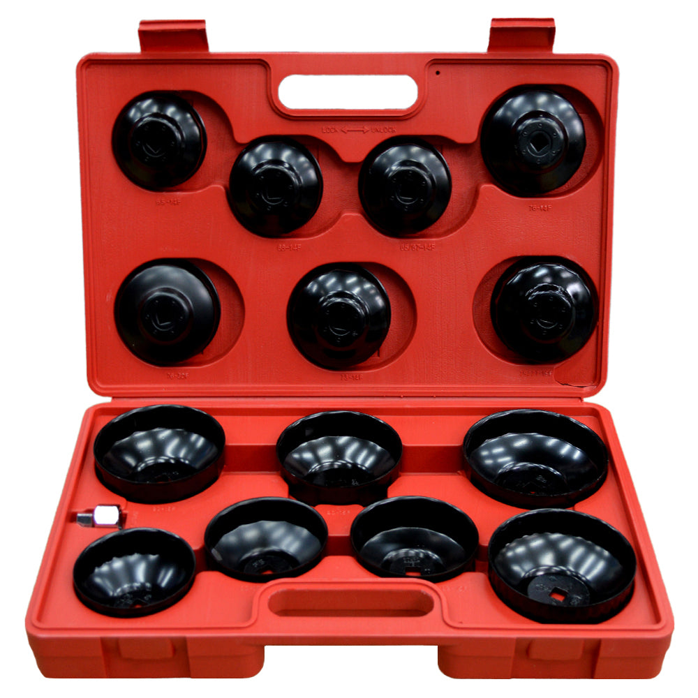 FTools Oil filter puller set, oil strainer cup set 15 pcs.