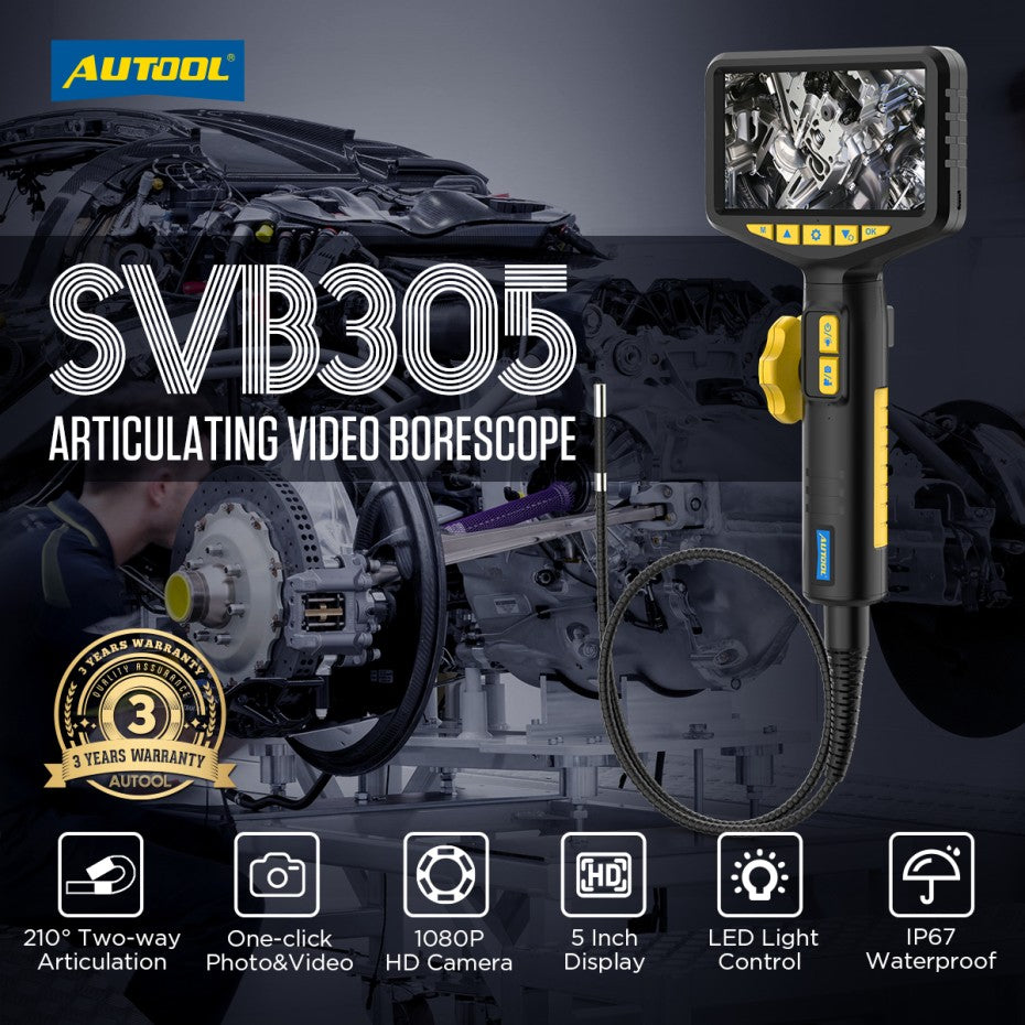 Эндоскоп SVB305 Autool с гибким зондом