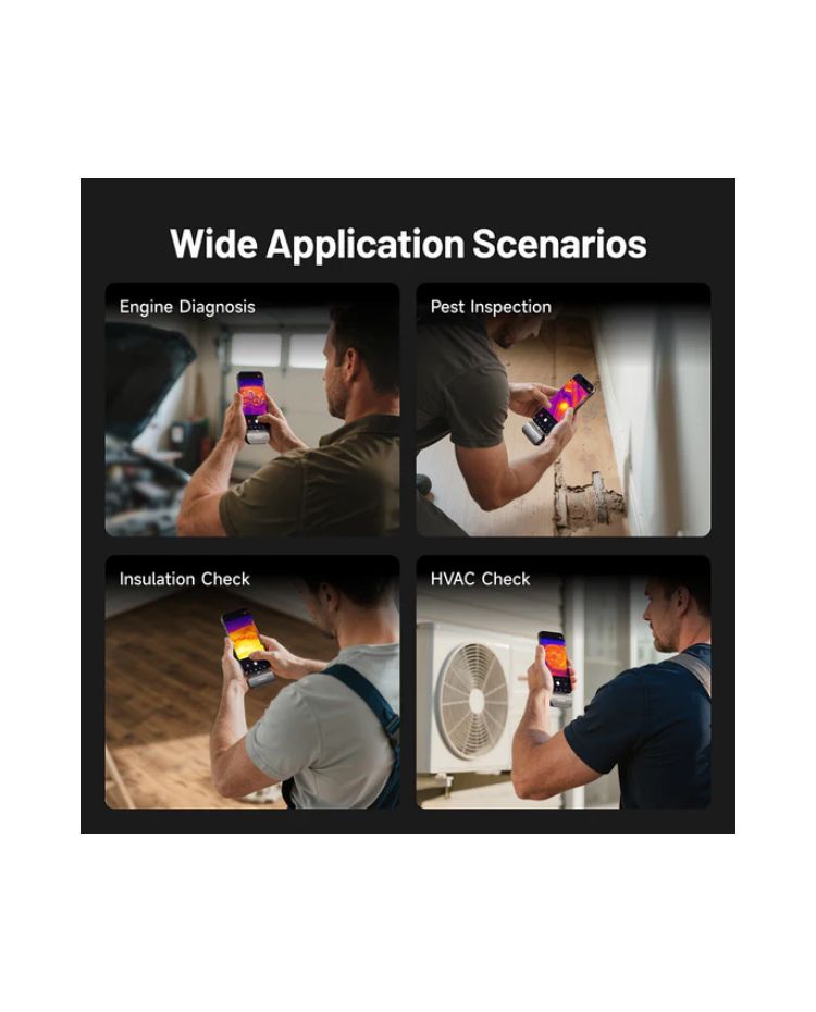 TC002C Duo "Thermal Imager USB-C for iPhone and Android Devices"