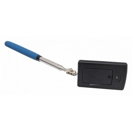 Telescopic LED mirror